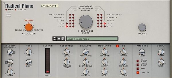 Propellerhead Reason 10 Music Production Software, Screenshot - Radical Piano