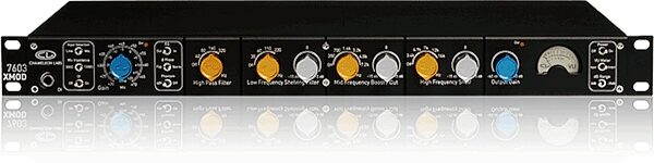 Chameleon Labs 7603-XMod Microphone Preamplifier and EQ, Detail Front