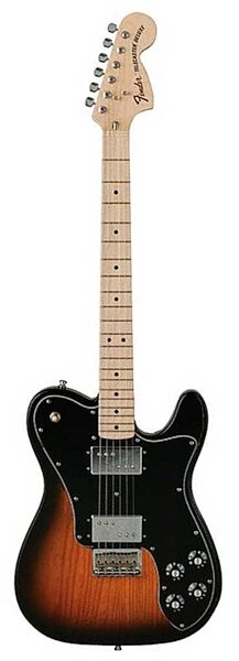 Fender '72 Deluxe Telecaster Electric Guitar (with Gig Bag), 3-Color Sunburst