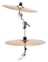 Tama CSA35N Cymbal Stacker Attachment, In Use