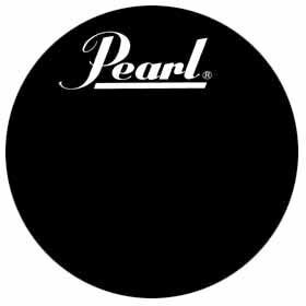 Pearl ProTone Bass Drumhead, Black, 22 inch, Main