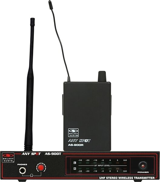 Galaxy Audio AS-900 Fixed-Frequency Wireless Personal In-Ear Monitor System, Main