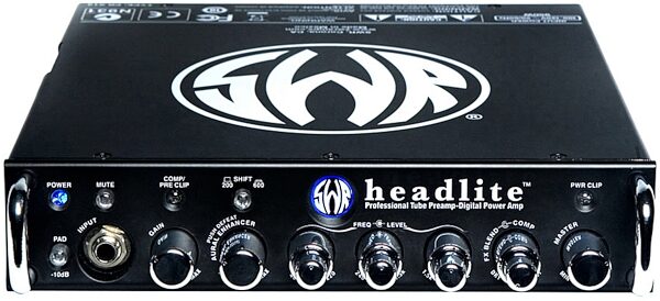 SWR Headlite Bass Amplifier Head (400 Watts), Main