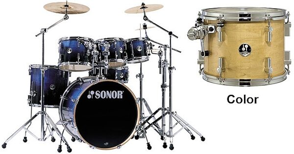 Sonor Force Special Edition 6-Piece Drum Shell Kit, Natural