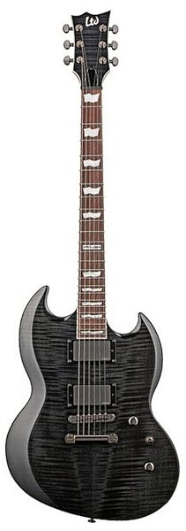 ESP LTD VIPER401FM Electric Guitar, See Thru Black