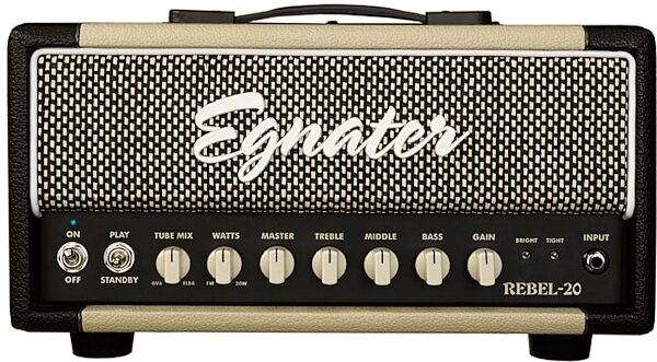 Egnater Rebel-20 Guitar Amplifier Head (20 Watts with Gig Bag), Main