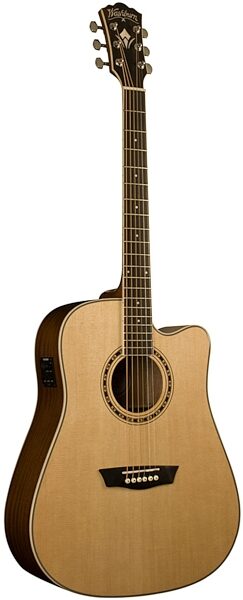 Washburn WD10SCE Dreadnought Acoustic-Electric Guitar, Main
