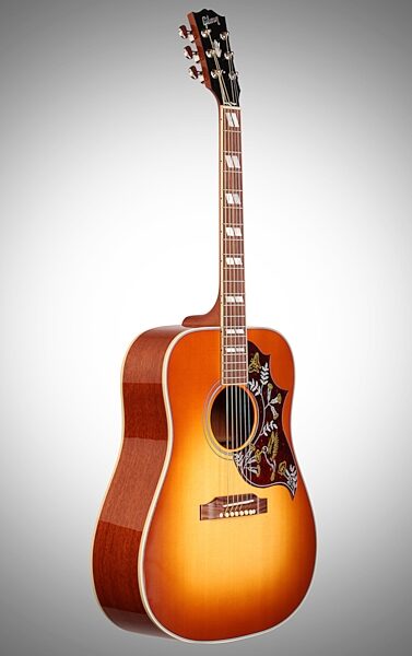 Gibson Hummingbird Dreadnought Acoustic-Electric Guitar (with Case), Body Left Front