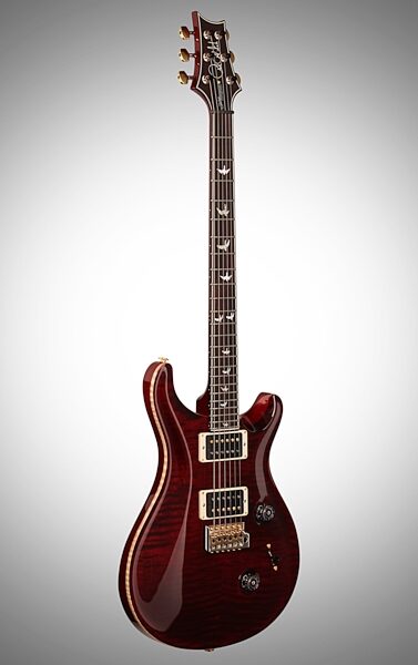 PRS Paul Reed Smith Custom 24 Flame Top 30th Anniversary Electric Guitar, with Regular Neck, Body Left Front