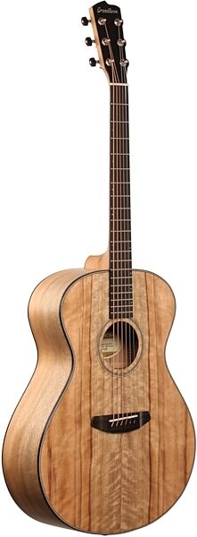 Breedlove Oregon Dreadnought Concerto Myrtlewood Acoustic-Electric Guitar (with Case), Body Left Front