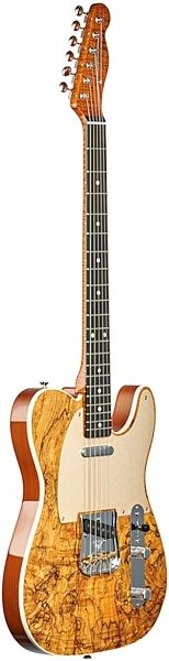 Fender Custom Shop 2018 Artisan Spalted Maple Telecaster Electric Guitar (with Case), Body Left Front