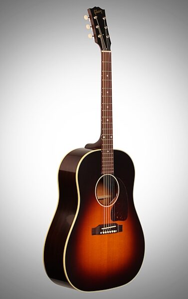 Gibson Limited Edition 1950's J-45 Antiquity VOS Acoustic-Electric Guitar (with Case), Body Left Front