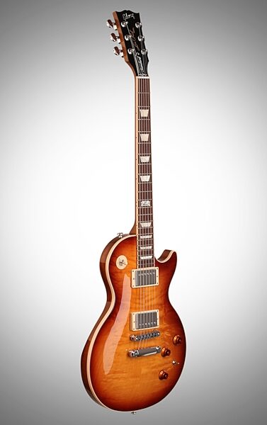Gibson Limited Edition 2014 Les Paul Standard Lite Flametop A Plus Electric Guitar (with Case), Body Left Front