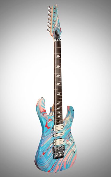 Ibanez UV77 Limited Edition Steve Vai Electric Guitar (with Case), Body Left Front