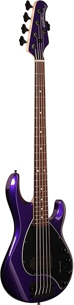 Ernie Ball Musicman StingRay 5 Electric Bass, 5-String (with Case), Body Left Front