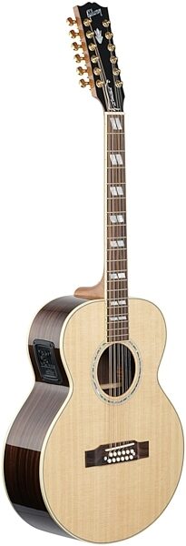 Gibson Limited Edition Parlor Rosewood Acoustic-Electric Guitar, 12-String (with Case), Body Left Front