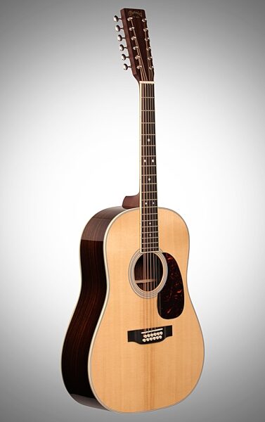 Martin D12-35 50th Anniversary Dreadnought Acoustic Guitar (12-String, with Case), Body Left Front
