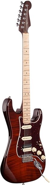 Fender Rarities Flame Maple Stratocaster Electric Guitar (with Case), Body Left Front