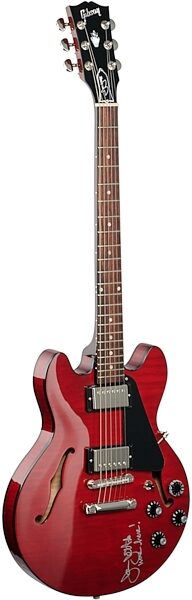Gibson Limited Edition Joan Jett ES-339 Signed Semi-Hollowbody Electric Guitar (with Case), Body Left Front