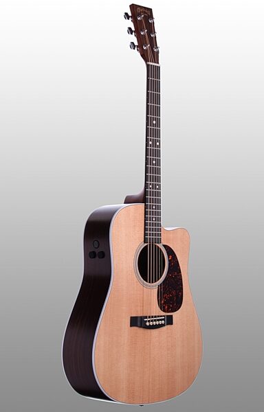 Martin DCPA4 Rosewood Performing Artist Acoustic-Electric Guitar (with Case), Body Left Front