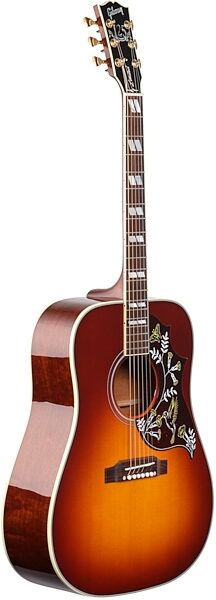 Gibson 125th Anniversary Hummingbird Acoustic-Electric Guitar (with Case), Body Left Front