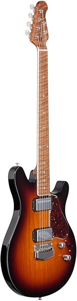 Ernie Ball Music Man BFR Valentine Electric Guitar (with Case), Body Left Front