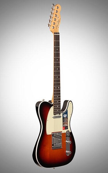 Fender American Elite Telecaster Electric Guitar (Rosewood, with Case), Body Left Front
