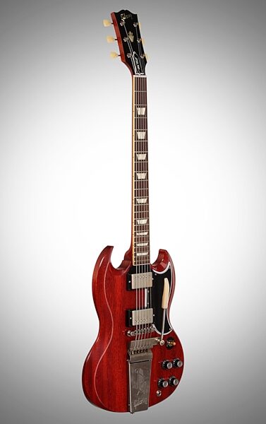 Gibson SG Standard Reissue 2014 VOS Electric Guitar, with Maestro Tremolo (and Case), Body Left Front