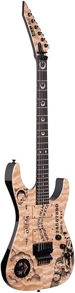 ESP Custom Shop Kirk Hammett Ouija Electric Guitar (with Case), Body Left Front