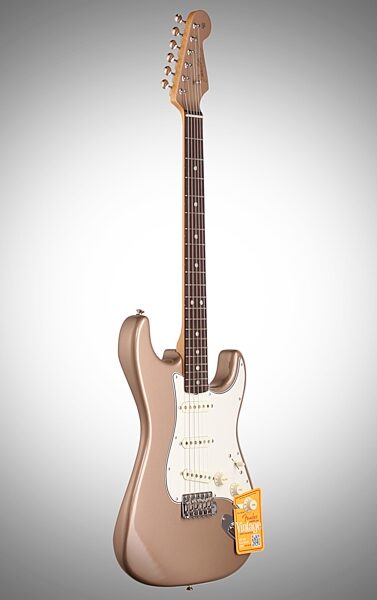 Fender American Vintage '65 Stratocaster Electric Guitar, with Rosewood Fingerboard and Case, Body Left Front