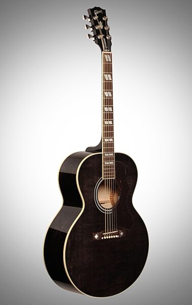 Gibson Limited Edition J-185 Jumbo Acoustic-Electric Guitar (with Case), Body Left Front