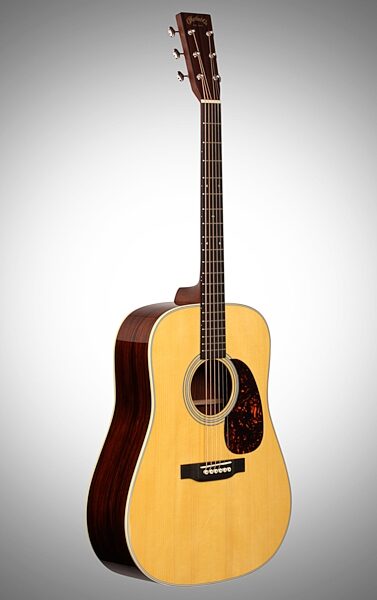 Martin Custom D-28 Buyer's Choice Adirondack Acoustic Guitar, Body Left Front