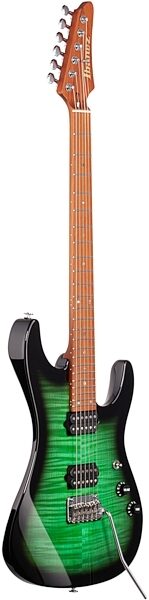 Ibanez MSM100 Marco Sfogli Signature Electric Guitar (with Case), Body Left Front