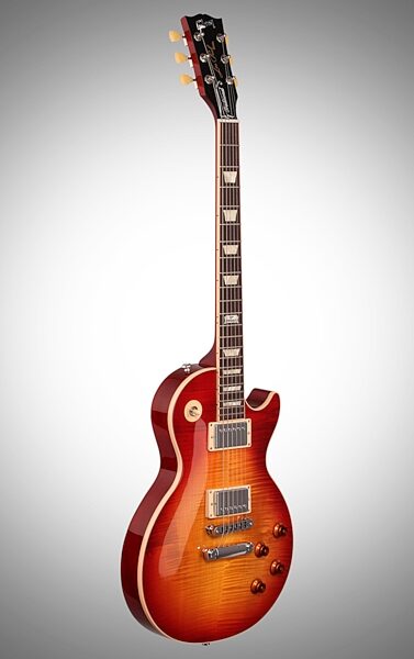 Gibson Limited Edition 2014 Les Paul Traditional 1 Flametop AAA Plus Electric Guitar (with Case), Body Left Front