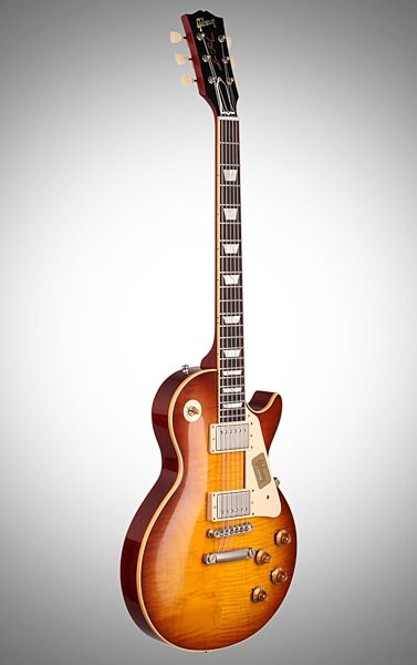 Gibson Custom Shop 1958 Les Paul Plaintop VOS 2013 Electric Guitar, Body Left Front