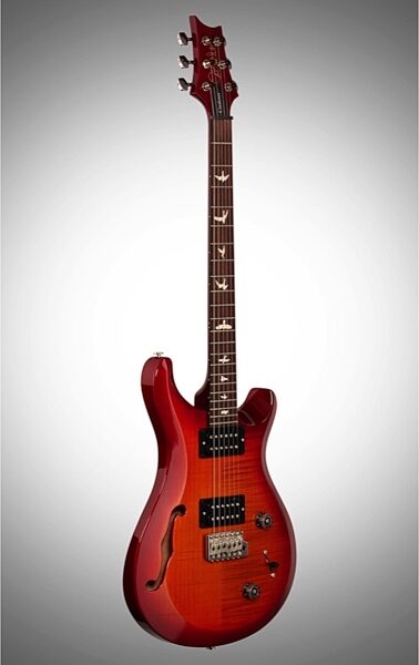 PRS Paul Reed Smith S2 Custom 22 Semi-Hollowbody Electric Guitar (with Gig Bag), View--Body Left Front