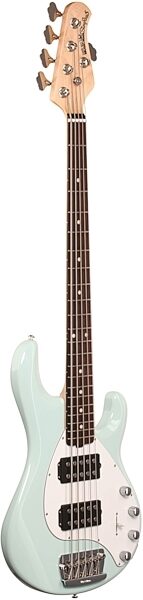 Ernie Ball Music Man StingRay 5HH Electric Bass (with Case), 5-String, Body Left Front