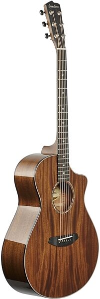 Breedlove Exclusive Premier Concert CE Acoustic-Electric Guitar (with Gig Bag), Body Left Front