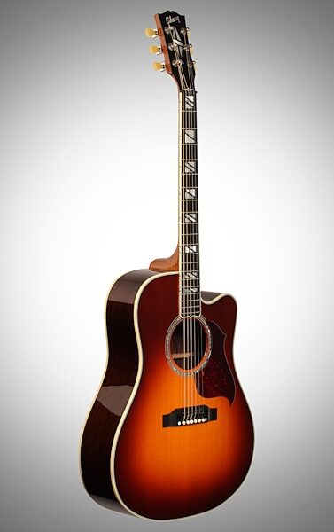 Gibson 2016 Songwriter Progressive Cutaway Acoustic-Electric Guitar (with Case), Body Left Front