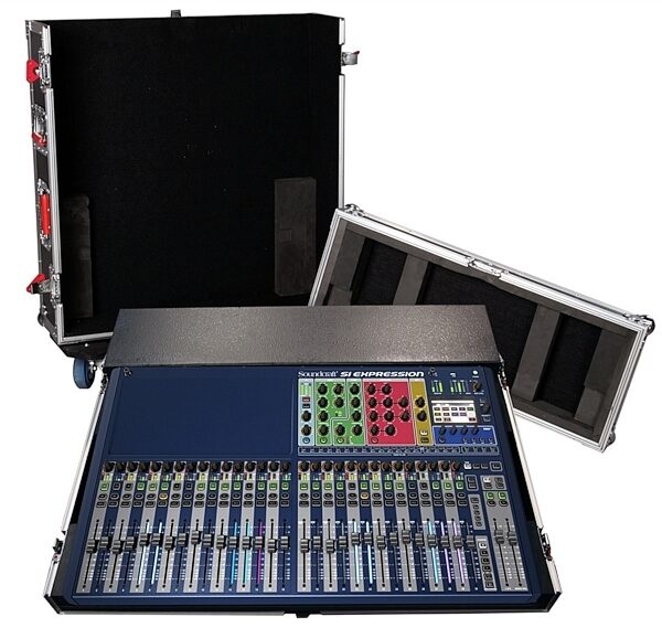 Gator G-Tour Road Case for Soundcraft Si-Expression Mixer, G-TOUR-SIEXP-32 - In Use View