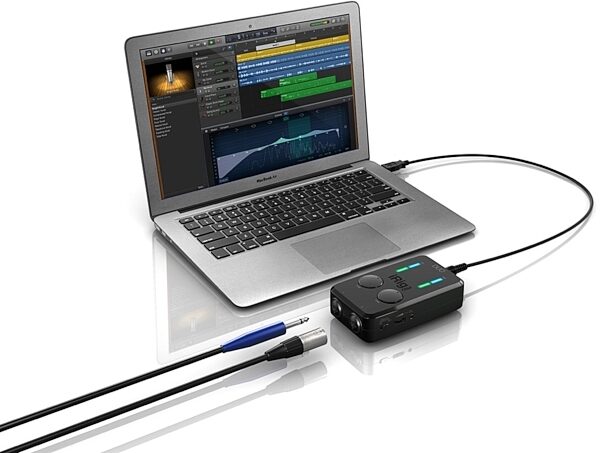 IK Multimedia iRig Pro Duo Audio/MIDI Interface, In Use