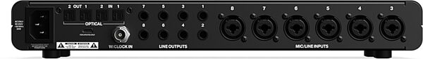 Audient EVO SP8 8-Channel Microphone Preamp, New, Action Position Back