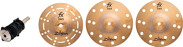 Zildjian FX Cymbal Stack, 8 inch, Action Position Back