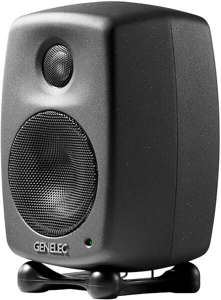 Genelec 8010A Compact Powered Studio Monitor, Left Front Angle