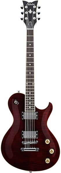 Schecter SOLO6 Standard Electric Guitar, Black Cherry