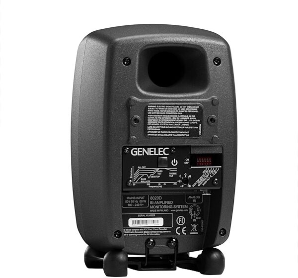Genelec 8020D Active Studio Monitor, Rear Angle