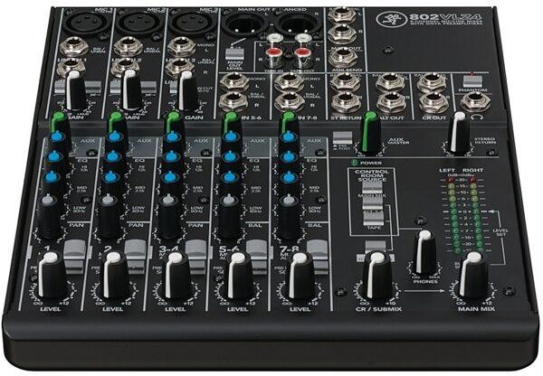Mackie 802VLZ4 8-Channel Mixer, New, Front