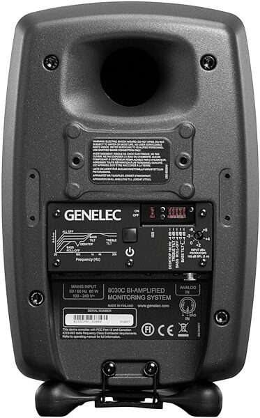 Genelec 8030C Active Studio Monitor, Rear