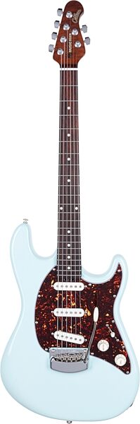 Ernie Ball Music Man Cutlass SSS Tremolo Electric Guitar, Rosewood Fingerboard (with Case), Action Position Back