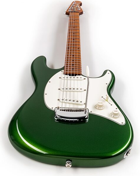 Ernie Ball Music Man Cutlass SSS Tremolo Electric Guitar, Maple Fingerboard (with Case), Action Position Back